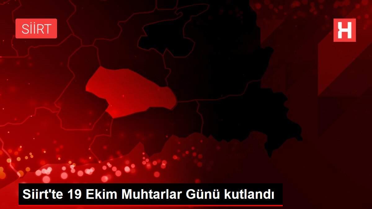 Sivrice'de 19 Ekim Muhtarlar Günü kutlandı