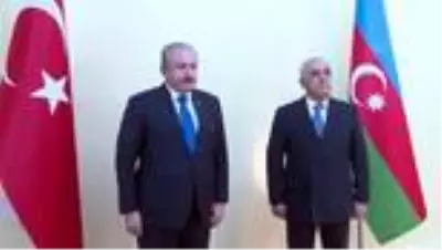 TBMM Başkanı Şentop, Azerbaycan Başbakanı Asadov ile görüştü