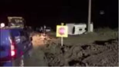 Tekirdağ'da kamyonla işçi servisi çarpıştı: 1 ölü, 14 yaralı