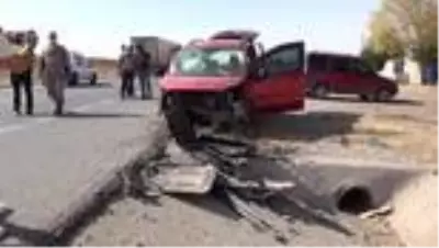 Trafik kazası: 2 yaralı Trafik kazası: 2 yaralı
