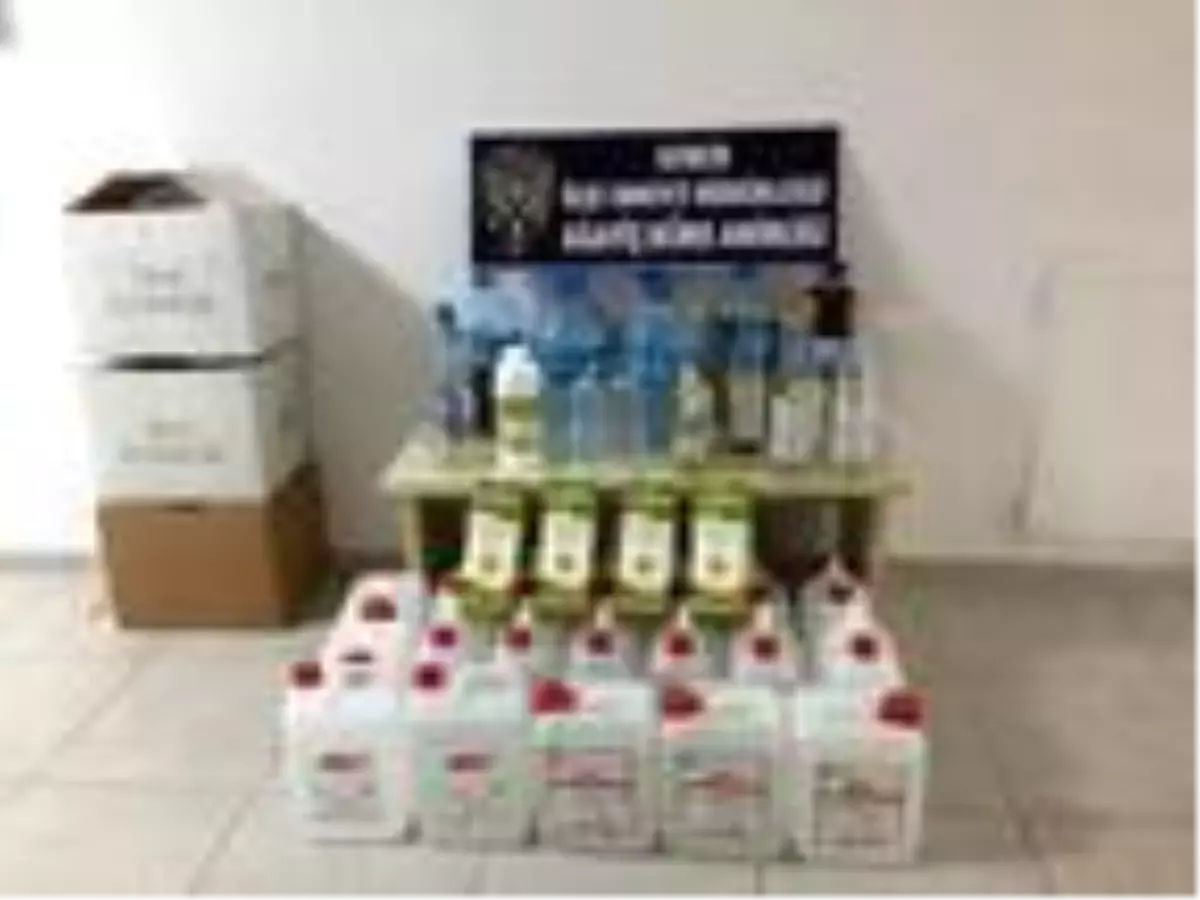 160 litre sahte içkiyle yakalandı, sadece akrabalarına verdiğini söyledi