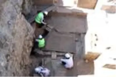 Amida Höyük'teki kazılarda 1800 yıllık kalorifer sistemi bulundu Amida Höyük'teki kazılarda 1800 yıllık kalorifer sistemi bulundu