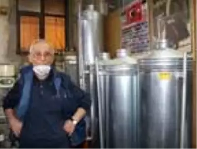 Banyo kazanı ustası, mesleğinin son temsilcilerinden Banyo kazanı ustası, mesleğinin son temsilcilerinden