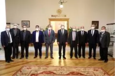 Başkan Gürün'den muhtarlara, Pandemi teşekkürü Başkan Gürün'den muhtarlara, Pandemi teşekkürü
