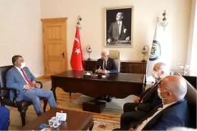 Başkan Gürün'den muhtarlara, Pandemi teşekkürü Başkan Gürün'den muhtarlara, Pandemi teşekkürü