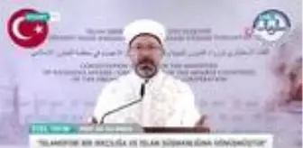 Tv: Diyanet İşleri Başkanı Erbaş: 'Yeryüzü, yeniden İslam'ın huzur veren ilkelerini aramaktadır' Tv: Diyanet İşleri Başkanı Erbaş: 'Yeryüzü, yeniden İslam'ın huzur veren ilkelerini aramaktadır'