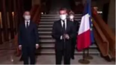 Fransa Cumhurbaşkanı Macron: 'İslami radikalleşme ve terörle mücadeleyi yoğunlaştıracağız' Fransa Cumhurbaşkanı Macron: 'İslami radikalleşme ve terörle mücadeleyi yoğunlaştıracağız'