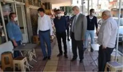 Nazilli'de Korona virüs denetimi gerçekleştirildi Nazilli'de Korona virüs denetimi gerçekleştirildi