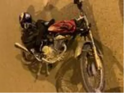 Otomobille çarpışan motosikletli öldü Otomobille çarpışan motosikletli öldü