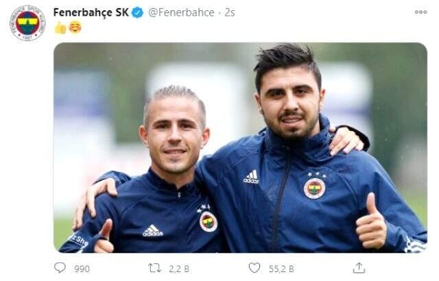 Ozan Tufan'ın Pelkas'la ilgili gafı sonrası F.Bahçe'nin yaptığı paylaşım büyük ses getirdi