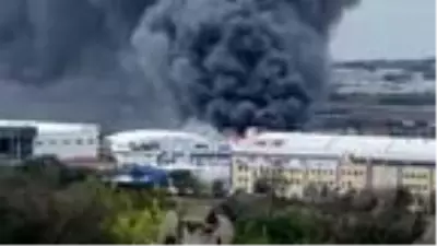 Son dakika haber: Silivri'de fabrika yangını (2) Son dakika haber: Silivri'de fabrika yangını (2)