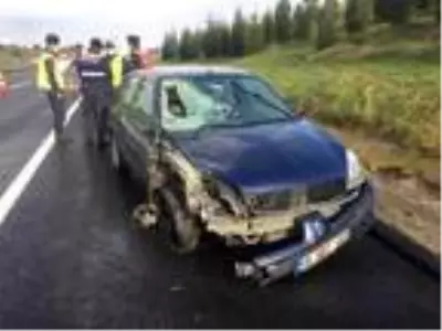 Trafiğe kapalı yolda otomobil motosikletle çarpıştı: 1 ölü,1 yaralı Trafiğe kapalı yolda otomobil motosikletle çarpıştı: 1 ölü,1 yaralı
