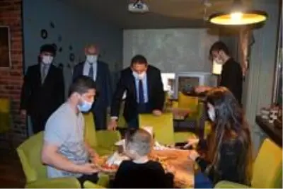 Vali ve başkan korona denetiminde Vali ve başkan korona denetiminde