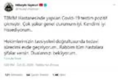 Son dakika haber | AK Partili Yayman, koronavirüs testinin pozitif çıktığını açıkladı Son dakika haber | AK Partili Yayman, koronavirüs testinin pozitif çıktığını açıkladı