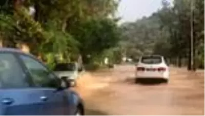 (DRONE) Kaş'ta sağanak sonrası denizin rengi değişti (DRONE) Kaş'ta sağanak sonrası denizin rengi değişti