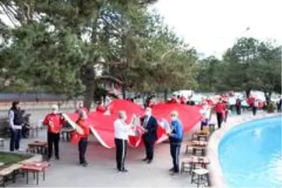 Azerbaycan'a destek için yürüdüler Azerbaycan'a destek için yürüdüler
