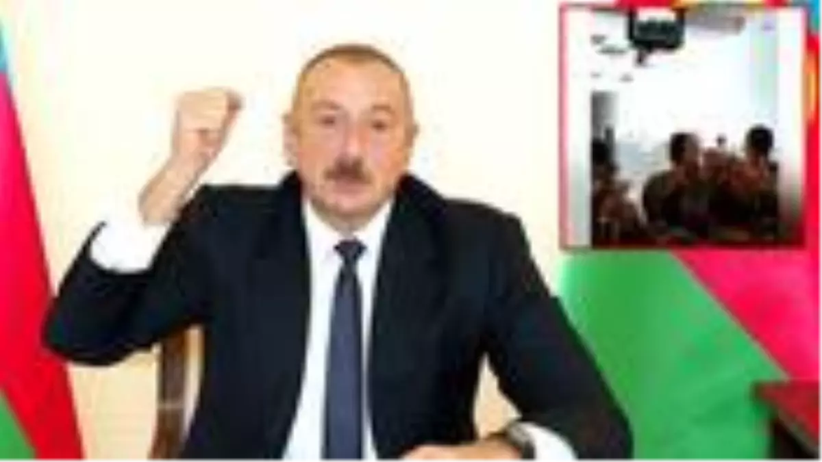 Azerbaycan askerleri Zengilan'ın 27 yıl sonra işgalden kurtarılmasını zafer nidalarıyla kutladı