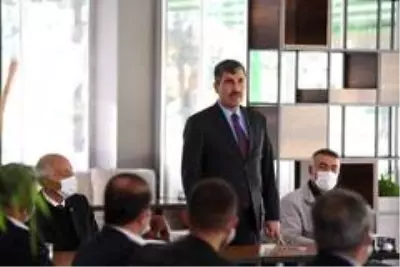 Başkan Asya mahalle muhtarlarıyla bir araya geldi Başkan Asya mahalle muhtarlarıyla bir araya geldi