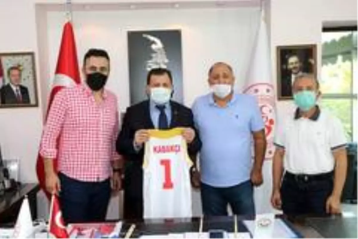 Bellona Kayseri Basketbol Kulübü'nden Kabakçı'ya ziyaret