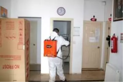 Çankaya'da korona virüsle mücadele devam ediyor Çankaya'da korona virüsle mücadele devam ediyor
