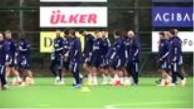 Fenerbahçe'de Trabzonspor maçı hazırlıkları Fenerbahçe'de Trabzonspor maçı hazırlıkları