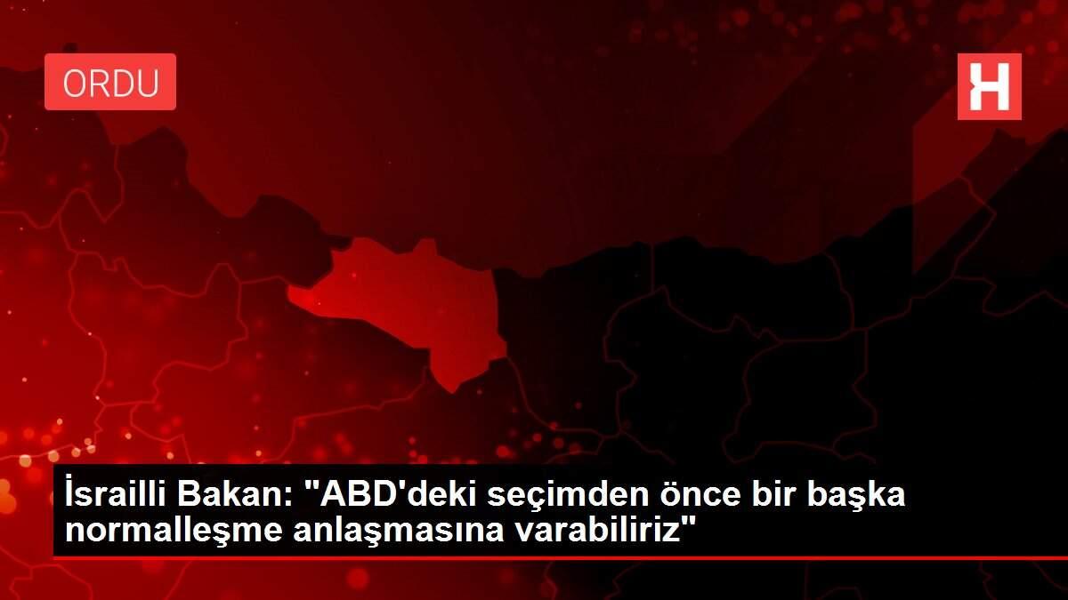 Son dakika haberi! İsrailli Bakan: Son dakika haberi! İsrailli Bakan:
