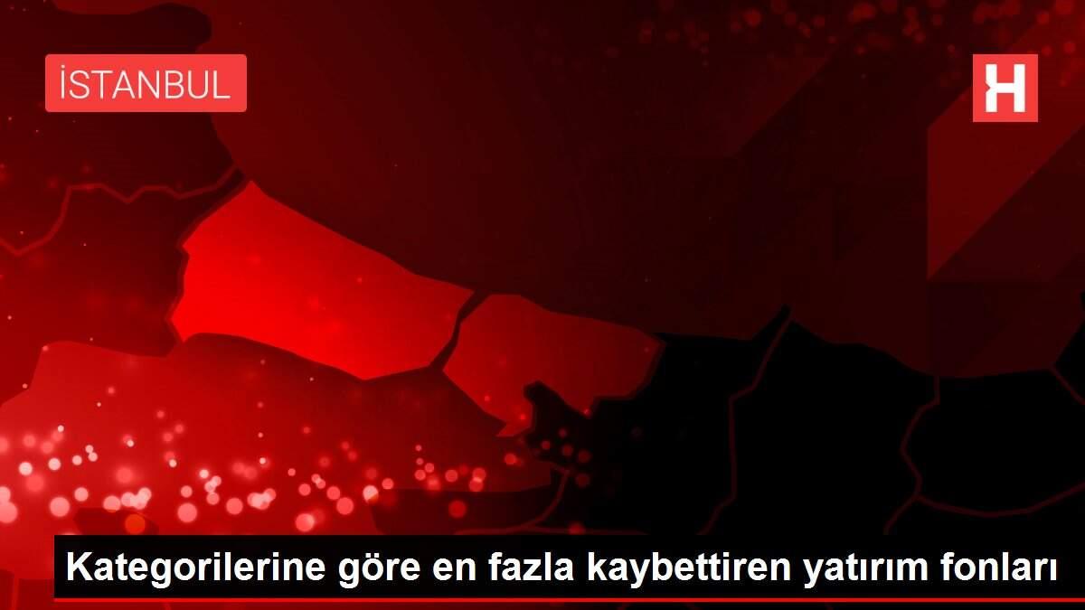 Son dakika haber | Kategorilerine göre en fazla kaybettiren yatırım fonları