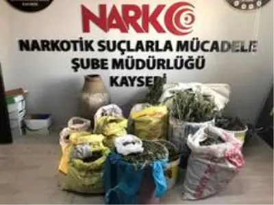 Kayseri'de 58 kilo esrar ele geçirildi Kayseri'de 58 kilo esrar ele geçirildi