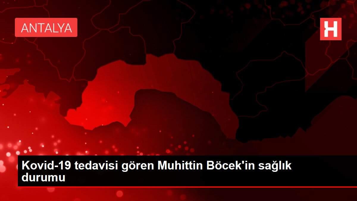 Kovid-19 tedavisi gören Muhittin Böcek'in sağlık durumu