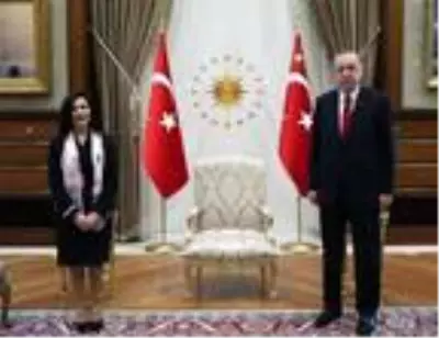 Almanya'nın Ankara Büyükelçisi Schulz, Cumhurbaşkanı Erdoğan'a güven mektubu sundu Almanya'nın Ankara Büyükelçisi Schulz, Cumhurbaşkanı Erdoğan'a güven mektubu sundu