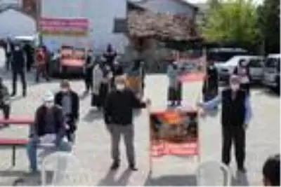 Mermer ocağı istemeyen Domaniçlilere Çevre ve Şehircilik Müdürlüğü'nden destek Mermer ocağı istemeyen Domaniçlilere Çevre ve Şehircilik Müdürlüğü'nden destek