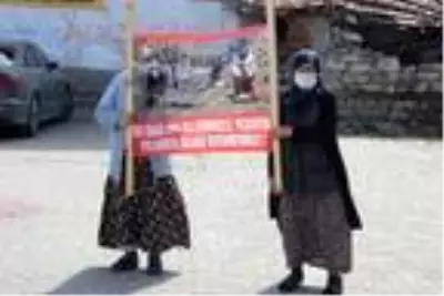 Mermer ocağı istemeyen Domaniçlilere Çevre ve Şehircilik Müdürlüğü'nden destek Mermer ocağı istemeyen Domaniçlilere Çevre ve Şehircilik Müdürlüğü'nden destek