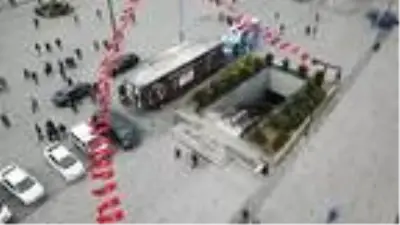 'Narko TIR' Esenyurt Meydanı'nda 'Narko TIR' Esenyurt Meydanı'nda