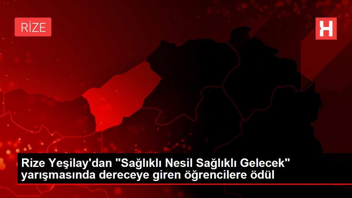 Rize Yeşilay'dan