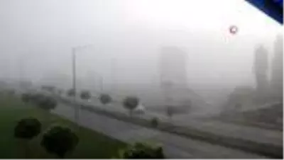 Sivas'ta sis etkili oldu Sivas'ta sis etkili oldu