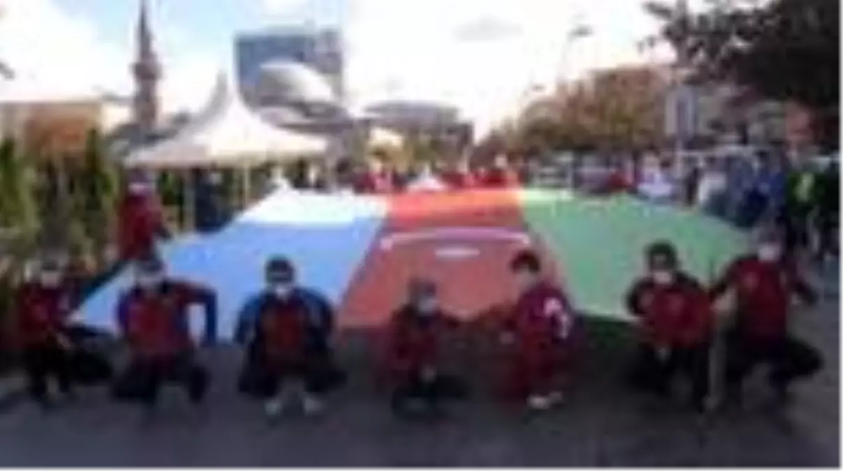 'Türkiye Azerbaycan dostluk yürüyüşü' düzenlendi