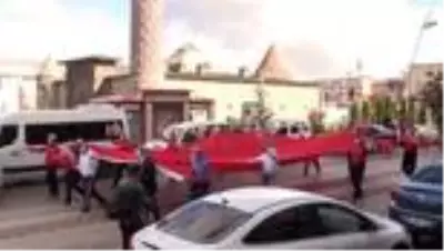 'Türkiye Azerbaycan dostluk yürüyüşü' düzenlendi 'Türkiye Azerbaycan dostluk yürüyüşü' düzenlendi