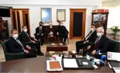 Vali Şıldak, Başkan Deveciler'i ziyaret etti Vali Şıldak, Başkan Deveciler'i ziyaret etti