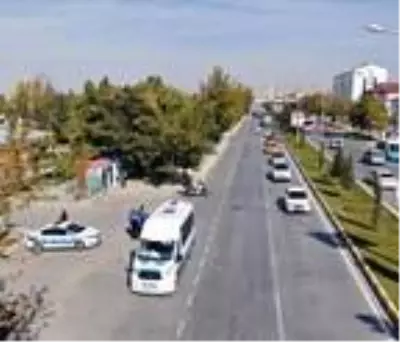 Van'da toplu taşıma araçlarına dronlu denetim Van'da toplu taşıma araçlarına dronlu denetim