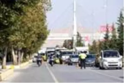 Van'da toplu taşıma araçlarına dronlu denetim Van'da toplu taşıma araçlarına dronlu denetim