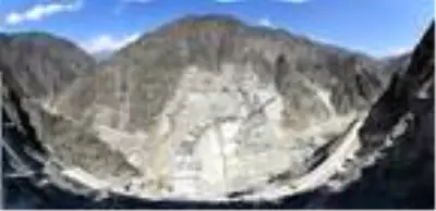 Yusufeli Barajı'nda, 241 metre gövde yüksekliğine ulaşıldı Yusufeli Barajı'nda, 241 metre gövde yüksekliğine ulaşıldı