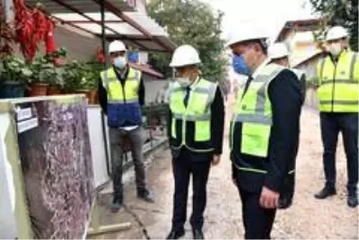 İçme suyu hattında çalışmalar hızla ilerliyor İçme suyu hattında çalışmalar hızla ilerliyor