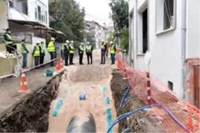 İçme suyu hattında çalışmalar hızla ilerliyor İçme suyu hattında çalışmalar hızla ilerliyor