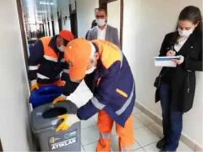 Çorum Belediyesi sıfır atık belgesi aldı Çorum Belediyesi sıfır atık belgesi aldı