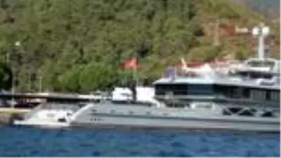 Dünyanın en pahalı yatlarından biri olan Bold yatı Marmaris'e demir attı Dünyanın en pahalı yatlarından biri olan Bold yatı Marmaris'e demir attı