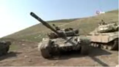 Ermenistan'dan ele geçirilen tanklar görüntülendi Ermenistan'dan ele geçirilen tanklar görüntülendi