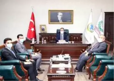 İçişleri Bakan Yardımcısı İsmail Çataklı'dan Kaymakam Beşikci'ye ziyaret İçişleri Bakan Yardımcısı İsmail Çataklı'dan Kaymakam Beşikci'ye ziyaret