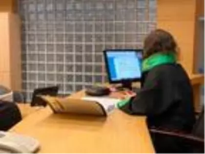 Anadolu Adalet Sarayı'nda ilk 'e-duruşma' yapıldı Anadolu Adalet Sarayı'nda ilk 'e-duruşma' yapıldı