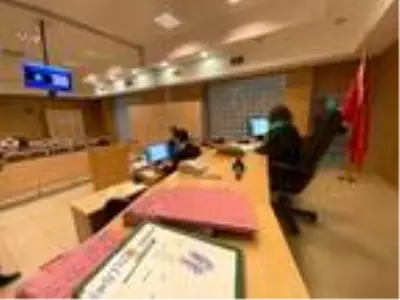 Anadolu Adalet Sarayı'nda ilk 'e-duruşma' yapıldı Anadolu Adalet Sarayı'nda ilk 'e-duruşma' yapıldı