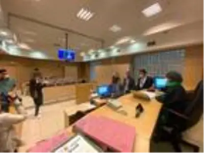 Anadolu Adalet Sarayı'nda ilk 'e-duruşma' yapıldı Anadolu Adalet Sarayı'nda ilk 'e-duruşma' yapıldı